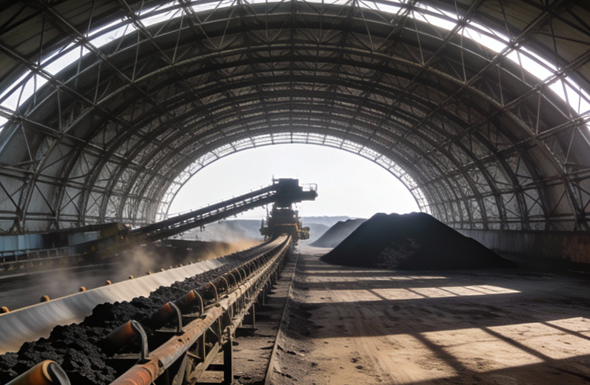 Coal Bulk Storage shed